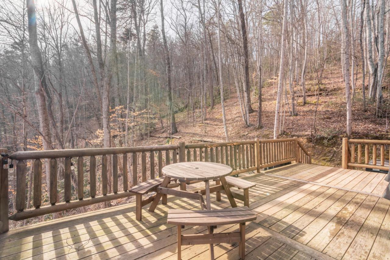 פיג'ן פורג' Moonshine Ridge Cabin With Hot Tub And Fire Pit מראה חיצוני תמונה
